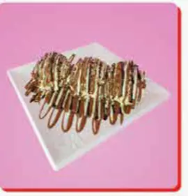 صحن قشطة و نيوتيلا (Qeshta and Nutella plate) L