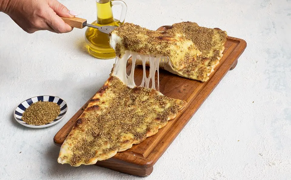 Zaatar and Cheese Duplex 