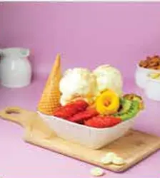 سلطة الشوكولا البيضاء (White Chocolate Salad) S
