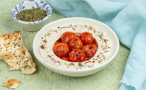 Burnt Cherry Tomato Labneh 
