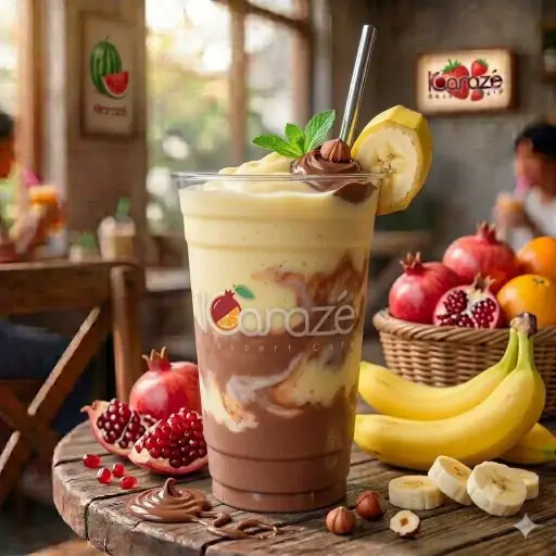 نيوتيلا و موز و حليب1.5 Lt