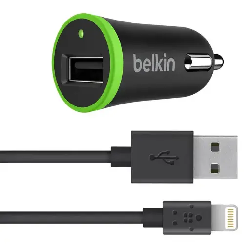 Belkin Boostup Car Charger Lightning Cable 12W 