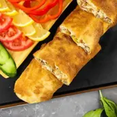 رول فطير مشلتت دجاج